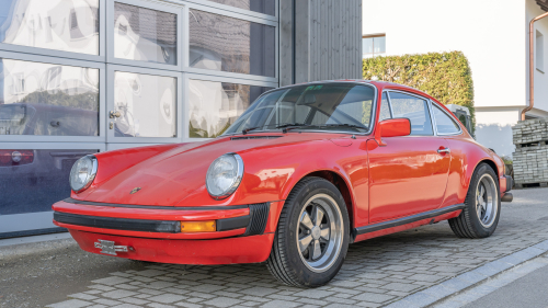 Porsche vorher vorne