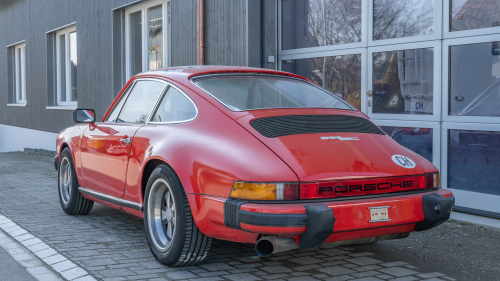 Porsche hinten vorher