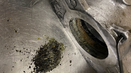 Bremszange vorne vorher